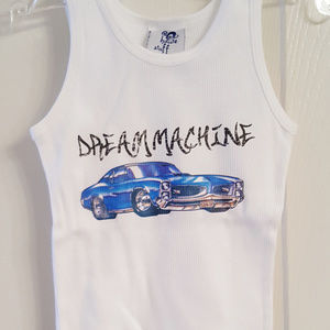 Toddler TANK Top Dream Machine GTO NWT